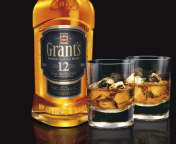 Das Grants Whisky Wallpaper 176x144