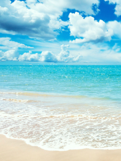 Das Beach Wallpaper 240x320