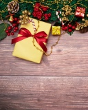 Christmas Decorations images wallpaper 128x160