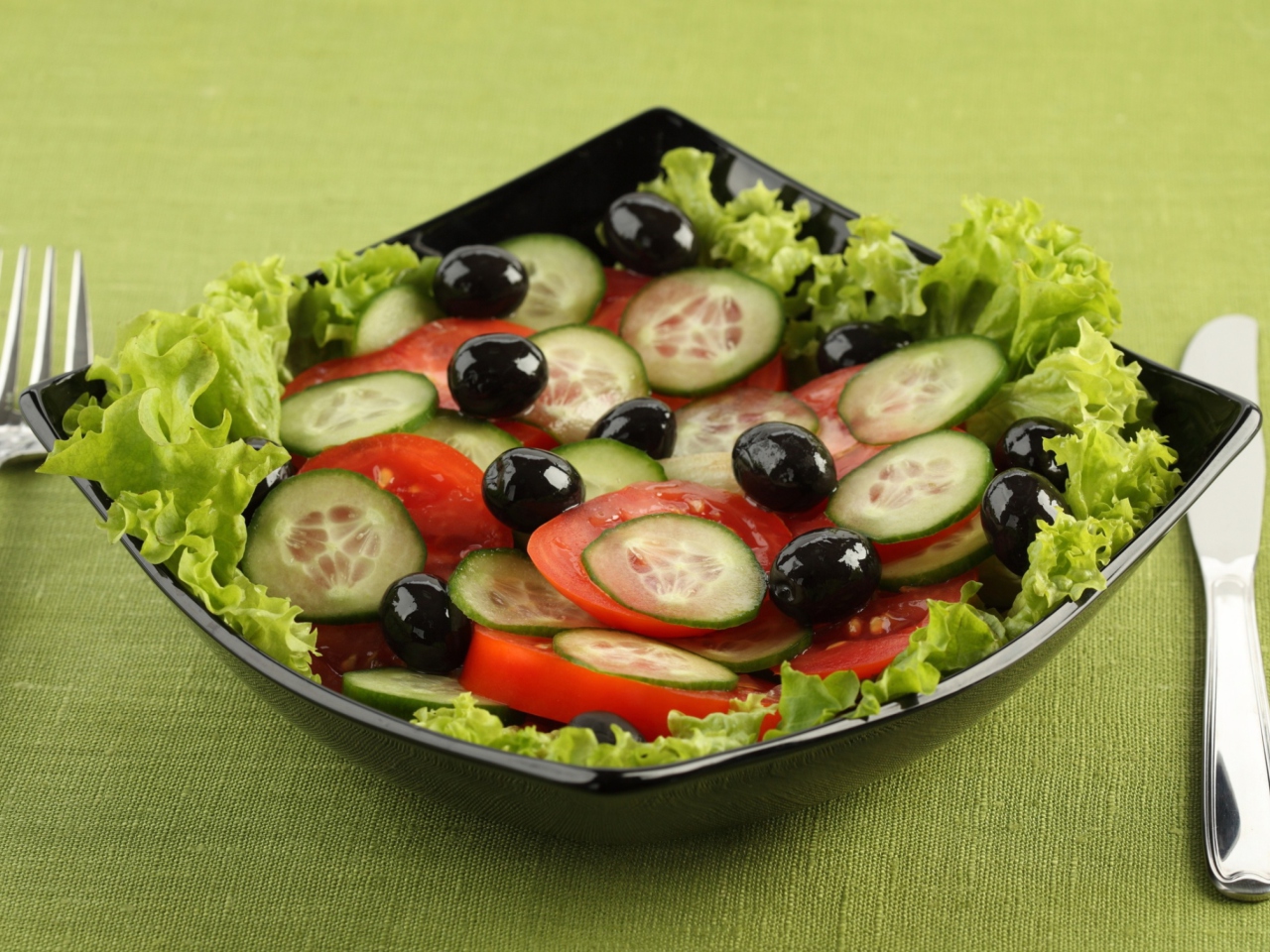 Das Fresh Salad Wallpaper 1280x960