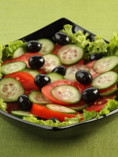 Sfondi Fresh Salad 240x320