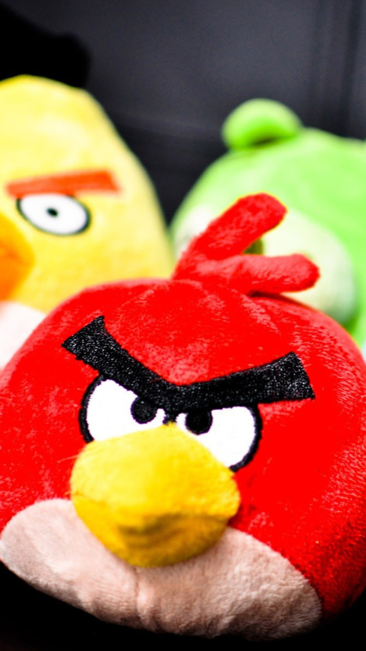 Angry Birds Toy wallpaper 750x1334