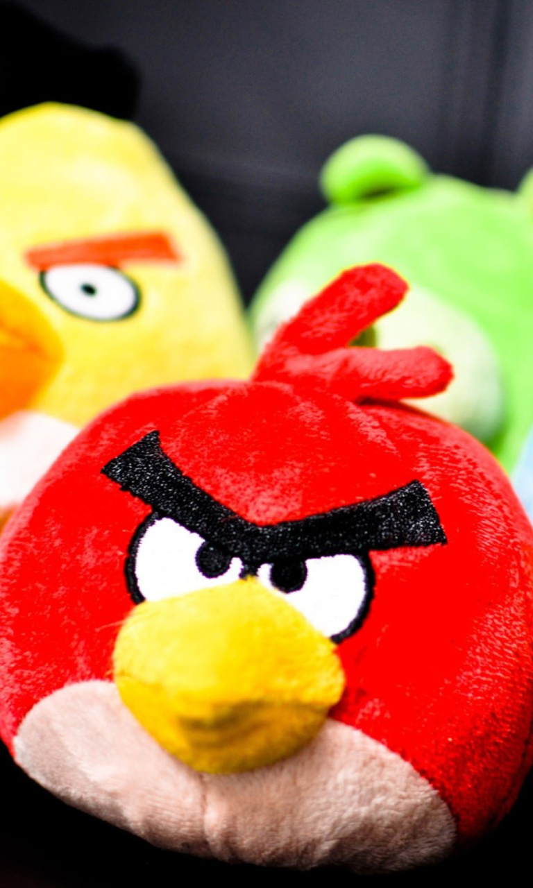 Das Angry Birds Toy Wallpaper 768x1280