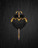 Обои Sword In Heart 128x160