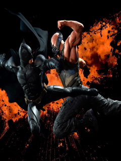 Das Batman VS Bane Wallpaper 240x320