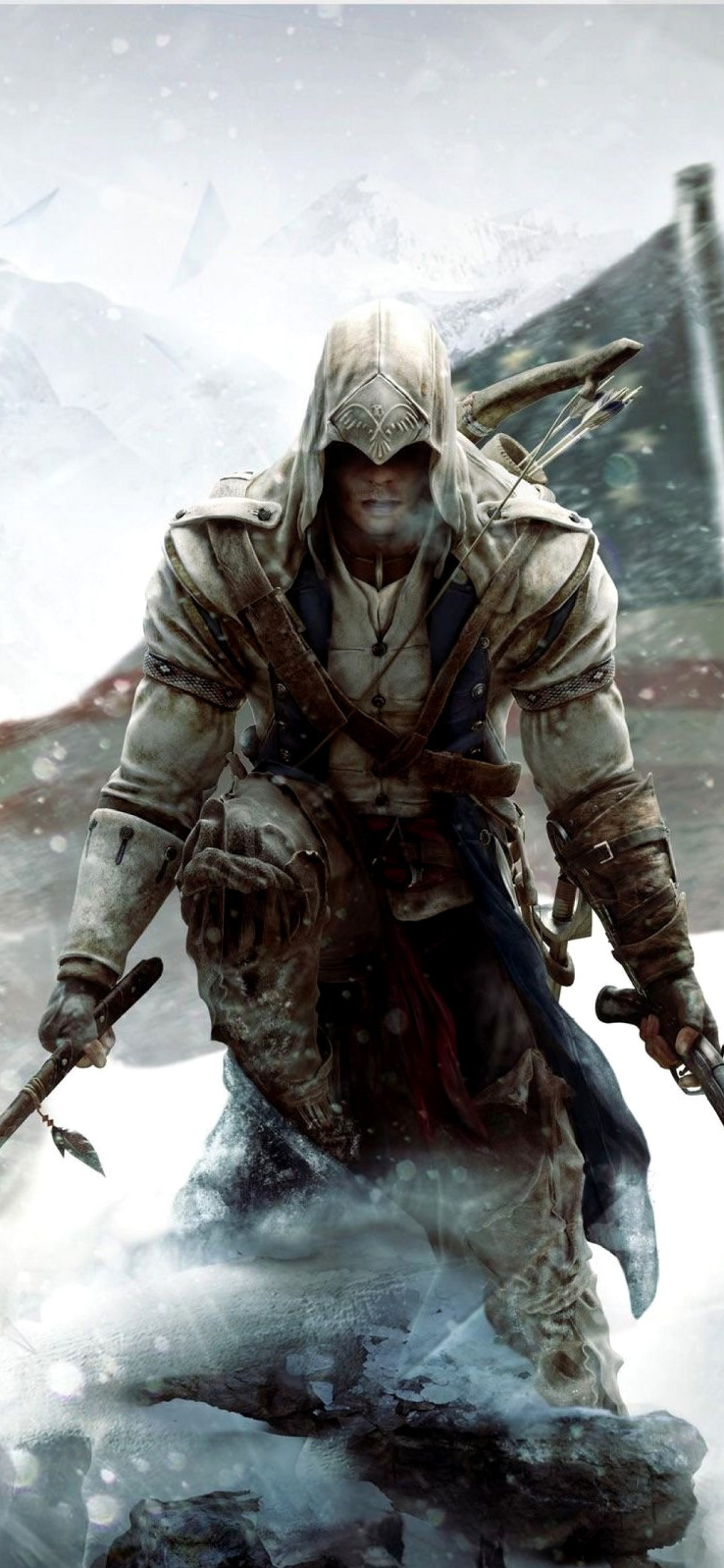 Fondo de pantalla Assassins Creed III 1170x2532