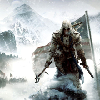 Kostenloses Assassins Creed III Wallpaper für 1024x1024