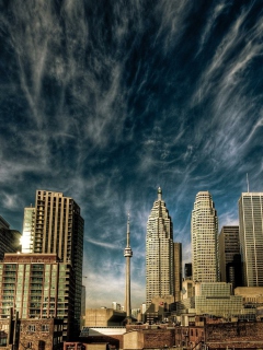 Обои Toronto - Canada Landscape 240x320