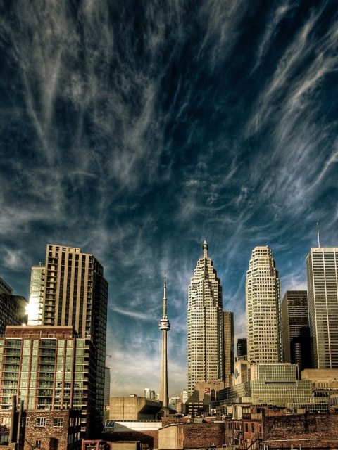 Toronto - Canada Landscape wallpaper 480x640