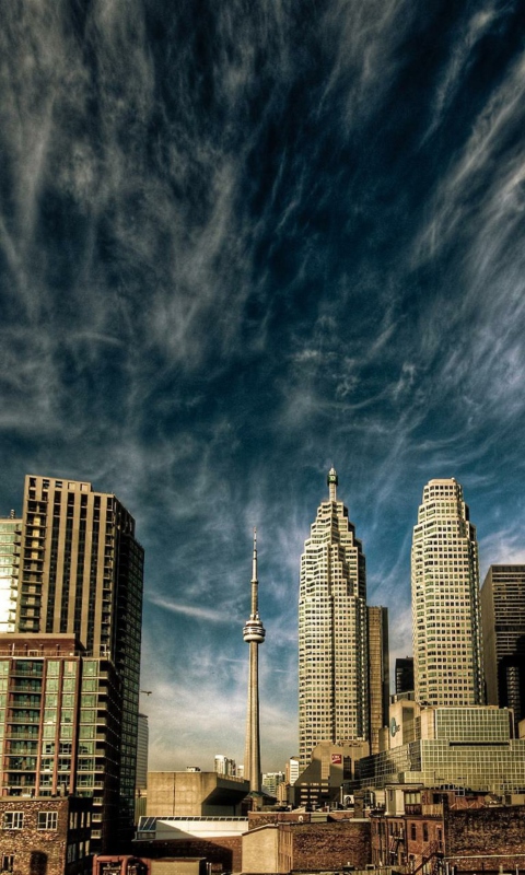 Toronto - Canada Landscape wallpaper 480x800