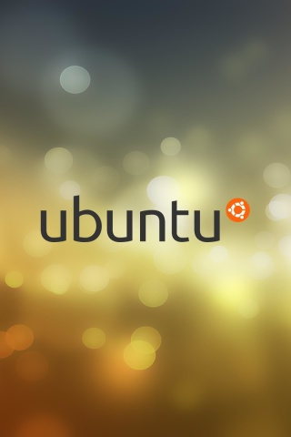 Обои Ubuntu OS 320x480