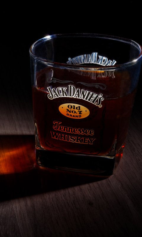Das Whiskey jack daniels Wallpaper 480x800