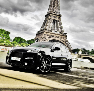 Porsche Cayenne In Paris - Obrázkek zdarma pro 208x208