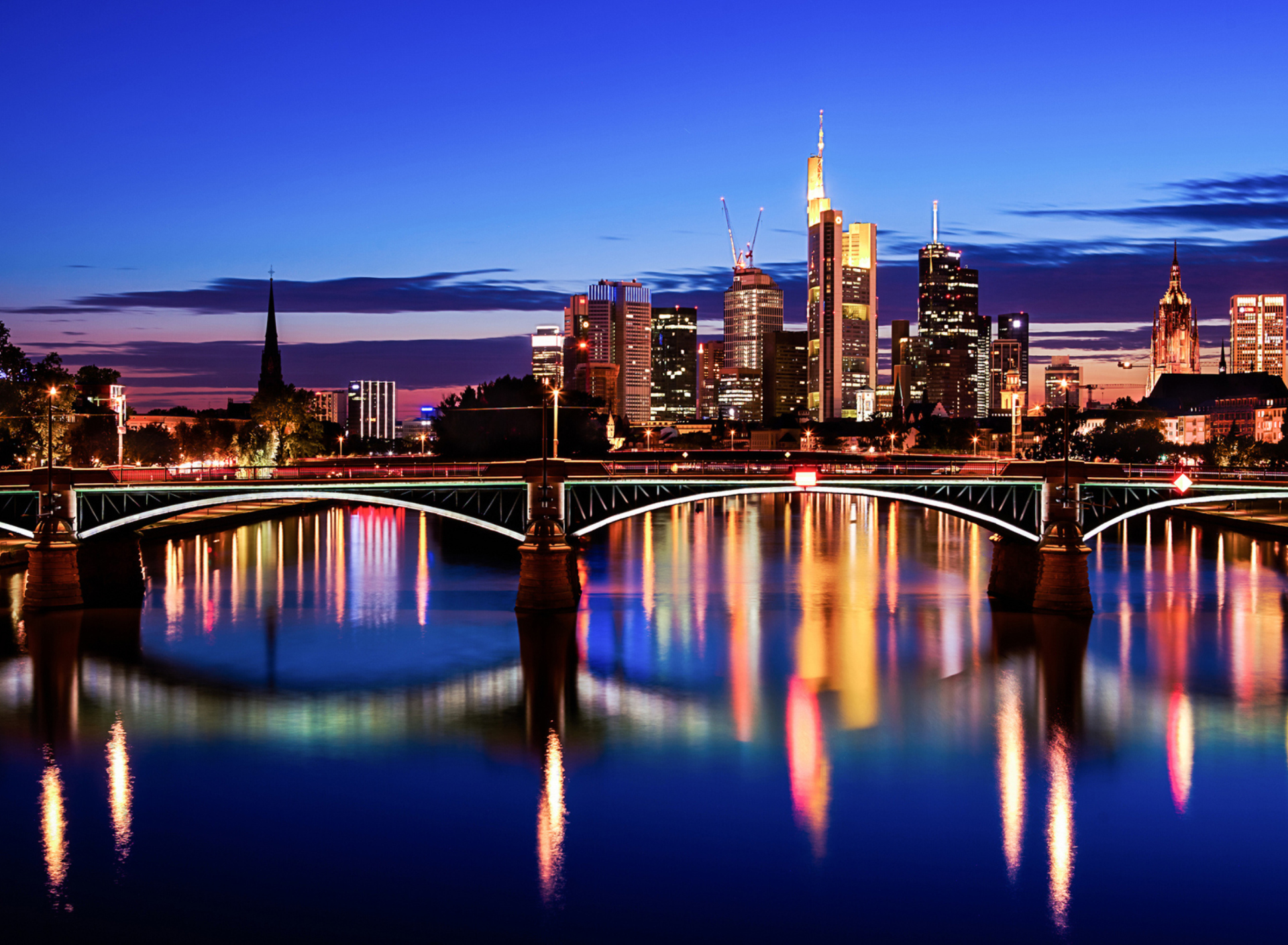 Fondo de pantalla Deutschland, Frankfurt am Main 1920x1408