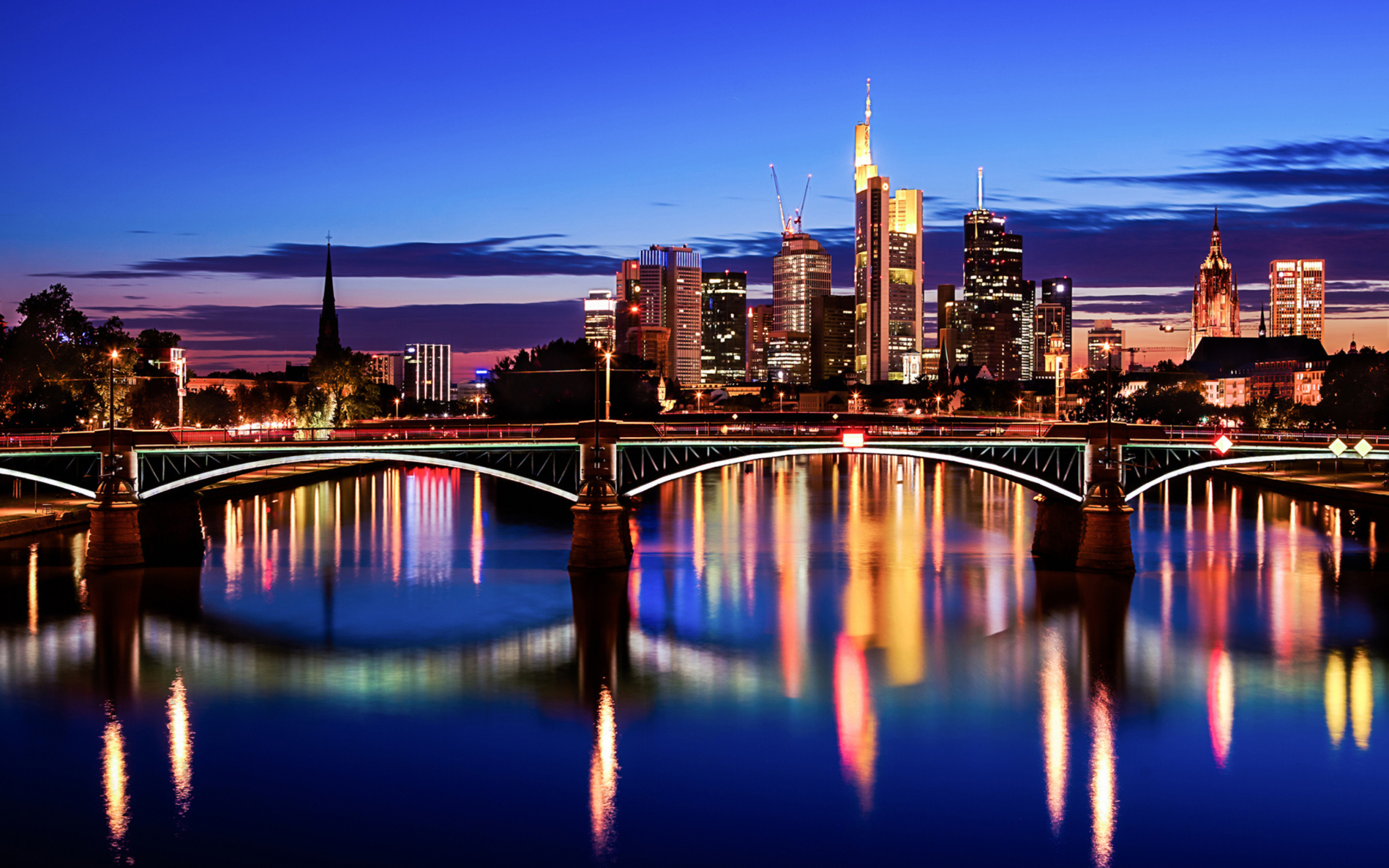 Deutschland, Frankfurt am Main wallpaper 2560x1600