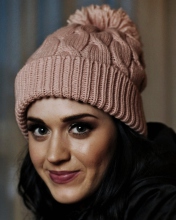 Katy Perry Wearing Hat wallpaper 176x220