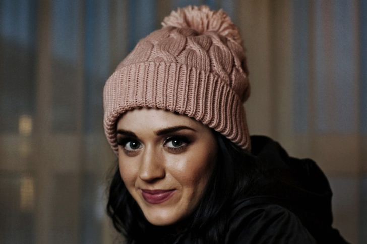 Das Katy Perry Wearing Hat Wallpaper