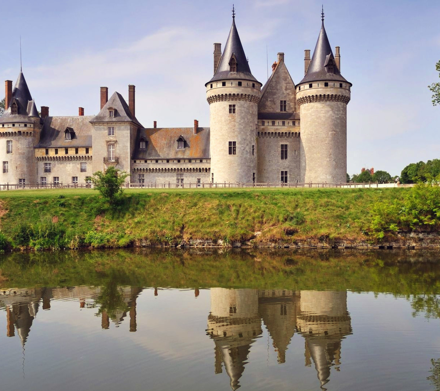 Обои Chateau de Sully 1440x1280
