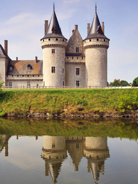 Обои Chateau de Sully 480x640