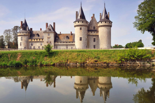Chateau de Sully sfondi gratuiti per Samsung Galaxy Note 4