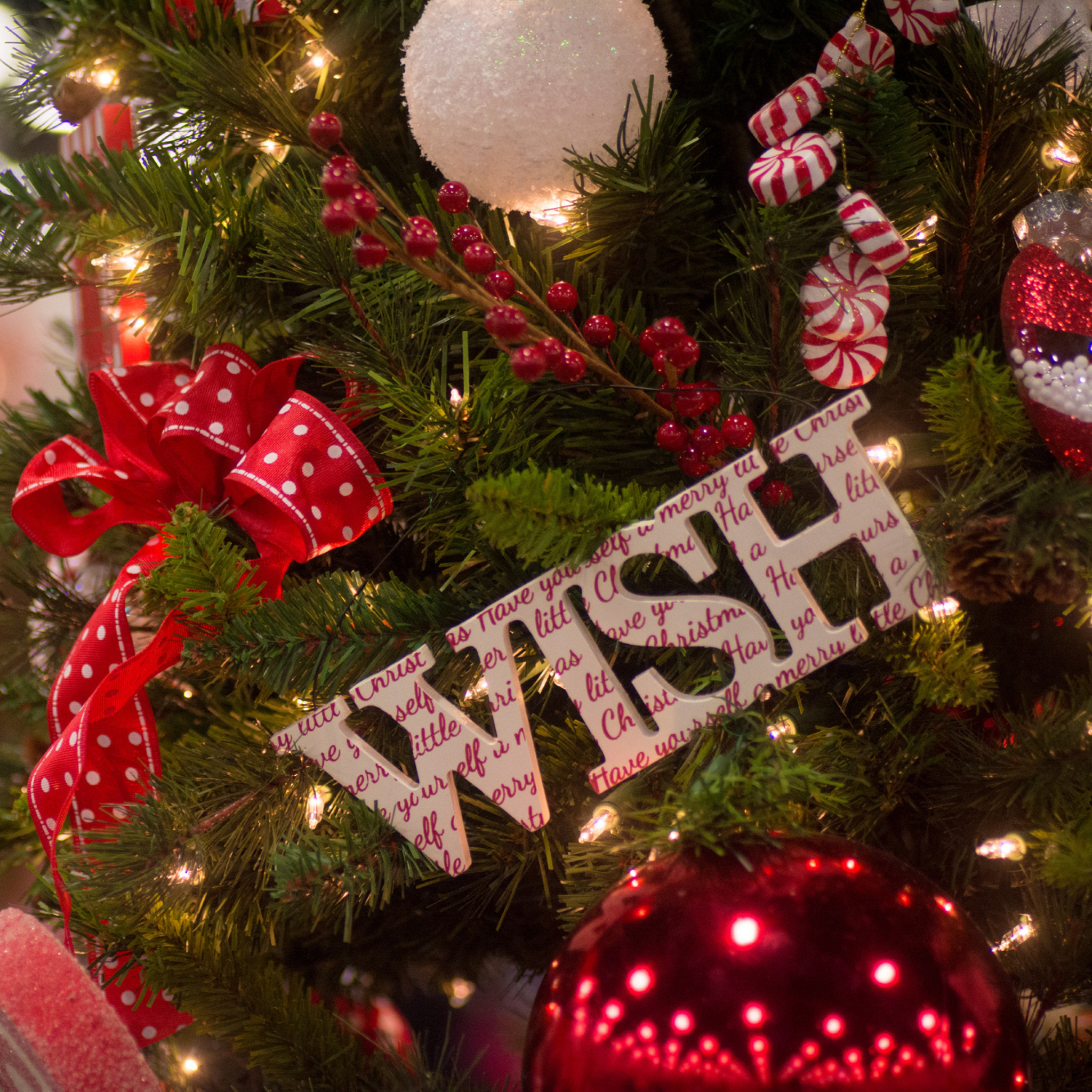 Обои Best Christmas Wishes 2048x2048