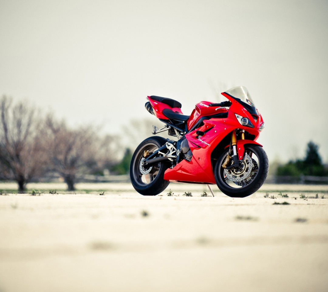 Das Triumph Daytona 675 Sport Bike Wallpaper 1080x960