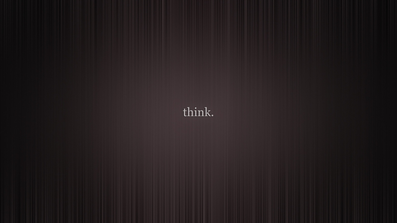 Screenshot №1 pro téma Think 1366x768