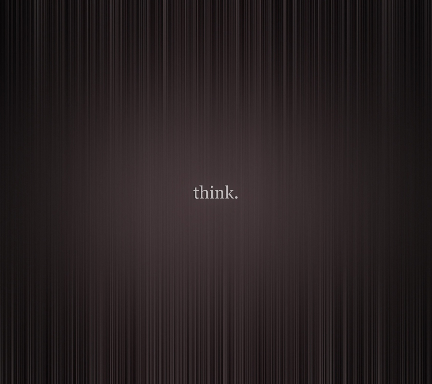 Think wallpaper 1440x1280