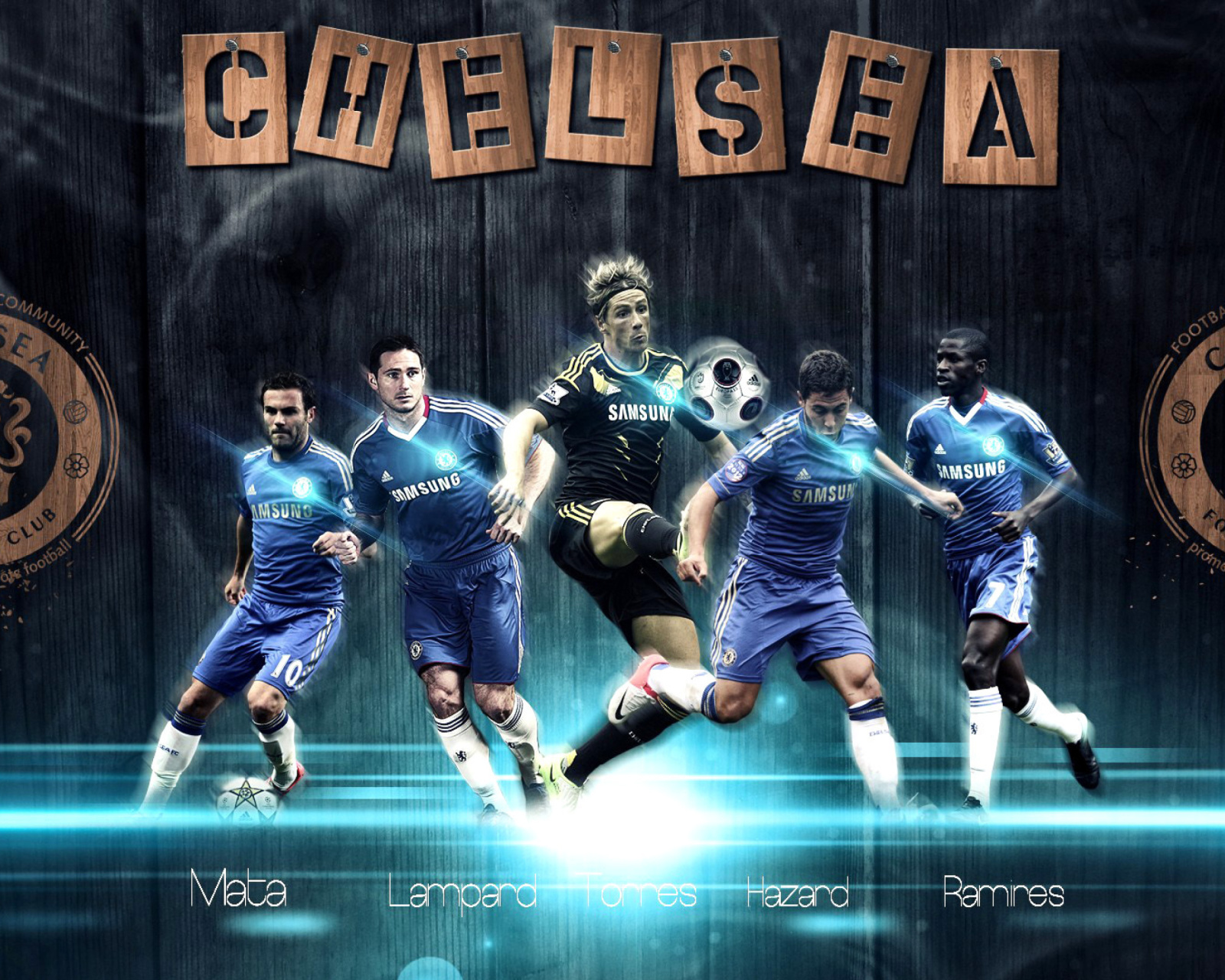 Das Chelsea, FIFA 15 Team Wallpaper 1600x1280