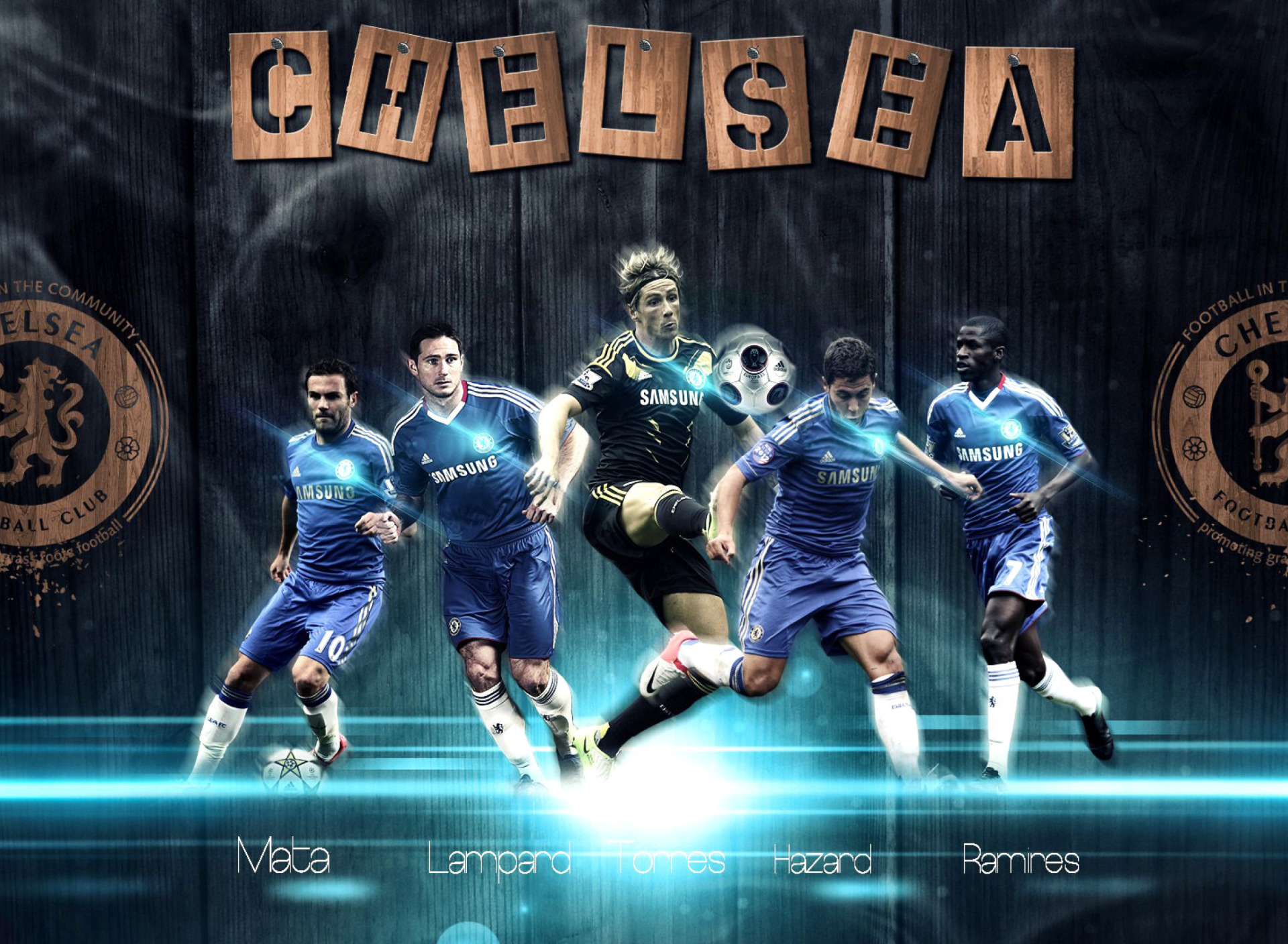 Das Chelsea, FIFA 15 Team Wallpaper 1920x1408