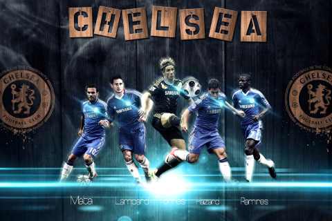Das Chelsea, FIFA 15 Team Wallpaper 480x320
