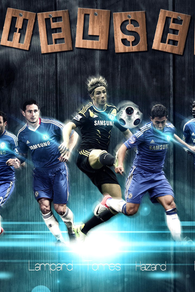 Fondo de pantalla Chelsea, FIFA 15 Team 640x960