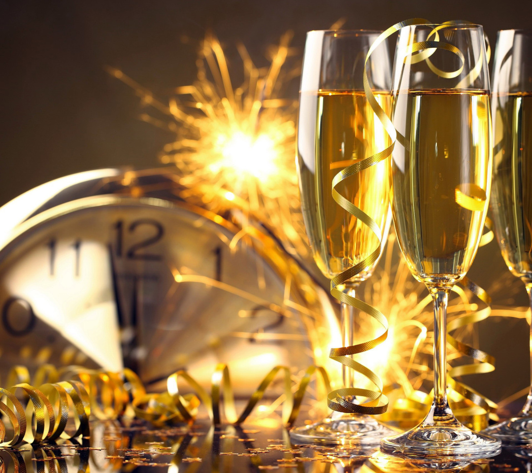 Das Happy New Year Countdown Wallpaper 1080x960