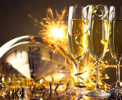 Fondo de pantalla Happy New Year Countdown 176x144