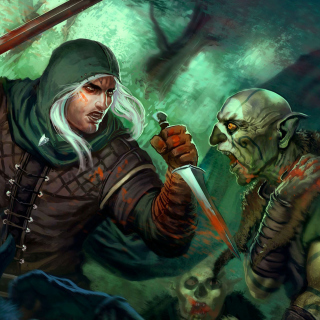 Goblins and Warrior sfondi gratuiti per iPad mini