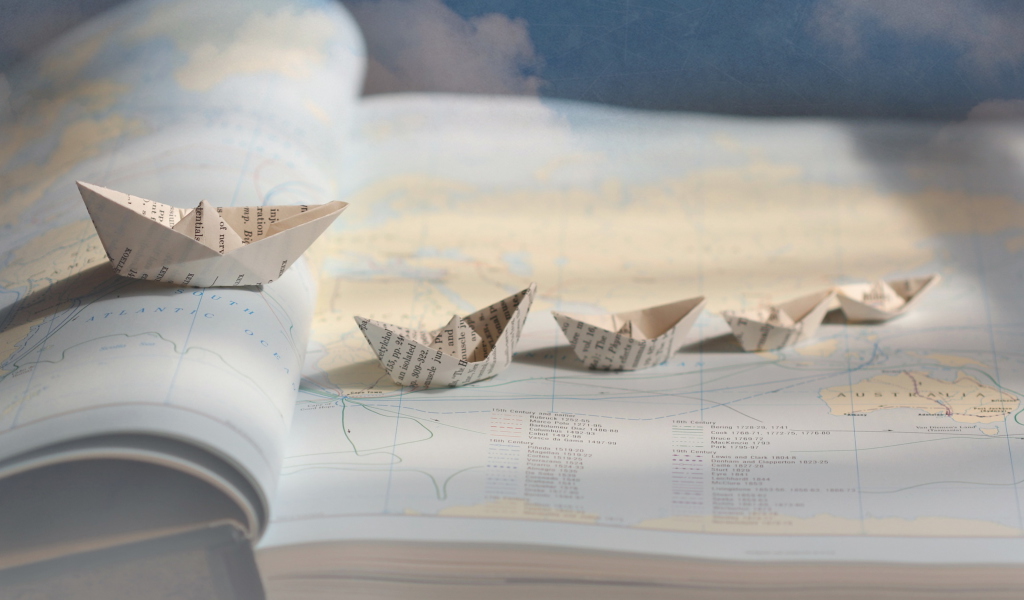 Paper Ships screenshot #1 1024x600