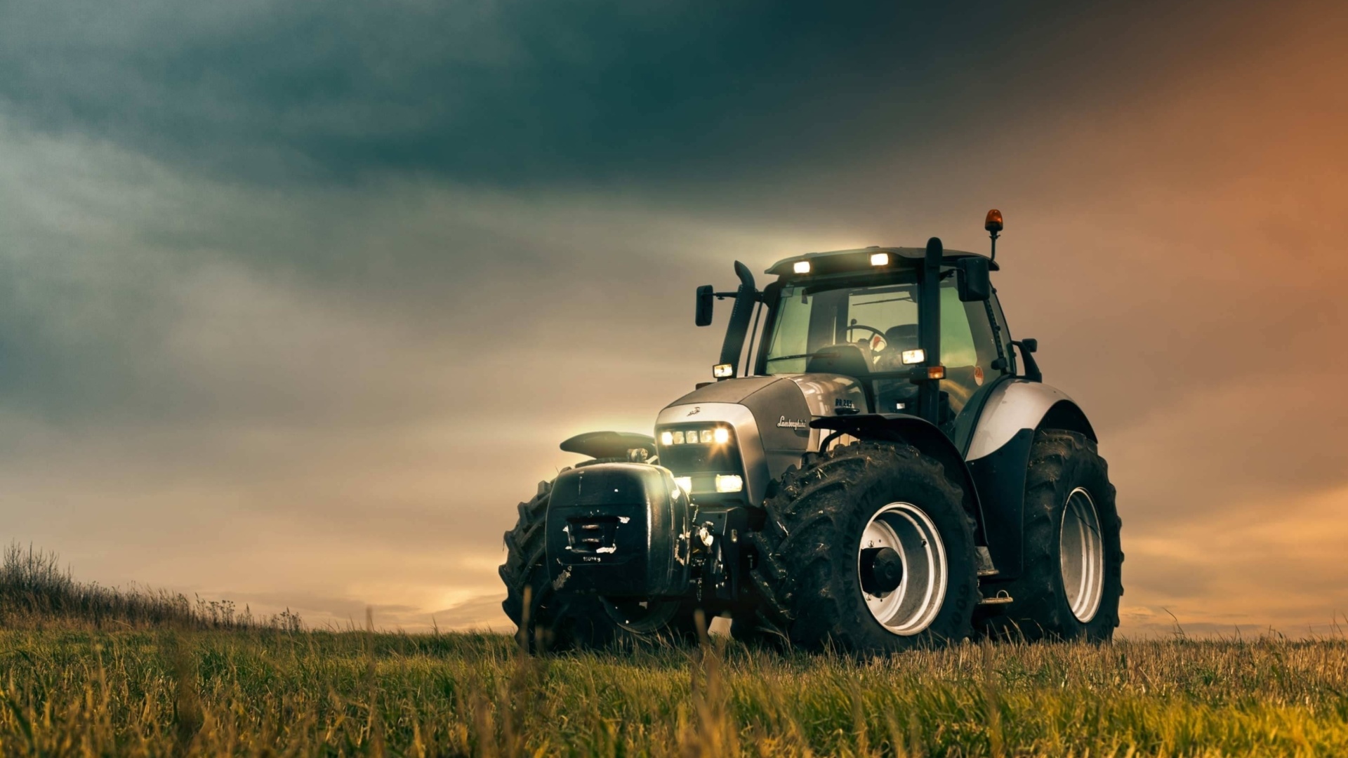 Lamborghini Trattori Tractor wallpaper 1920x1080