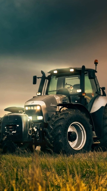 Lamborghini Trattori Tractor wallpaper 360x640