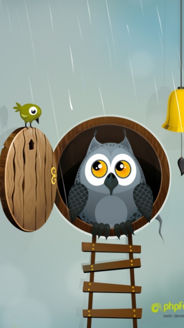 Screenshot №1 pro téma Autumn Owl 360x640