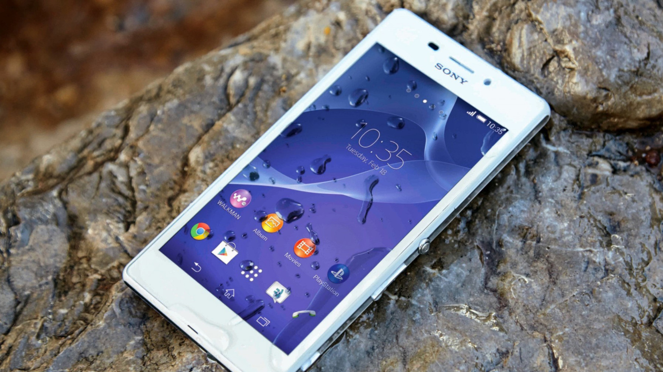 Das Sony Xperia M2 Wallpaper 1366x768