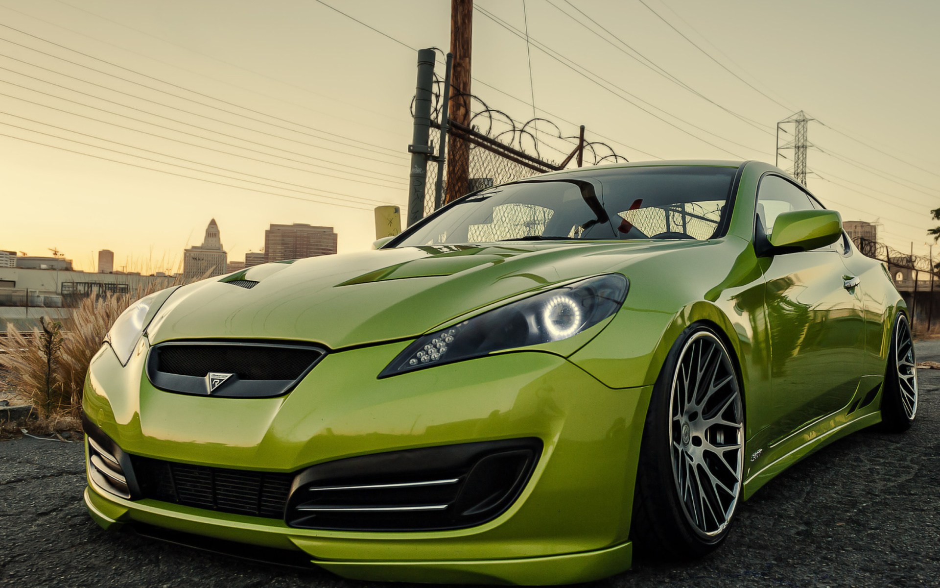 Screenshot №1 pro téma Stanced Hyundai Genesis Coupe 1920x1200