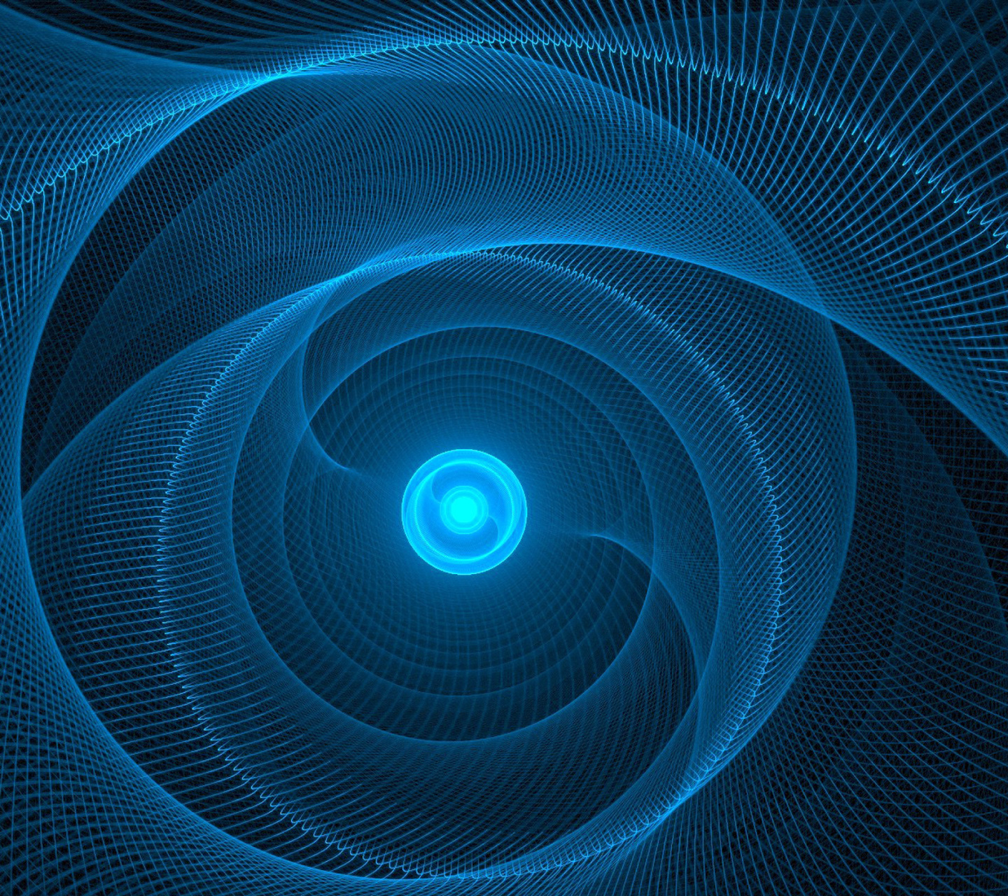 Fondo de pantalla Blue Lines 1440x1280