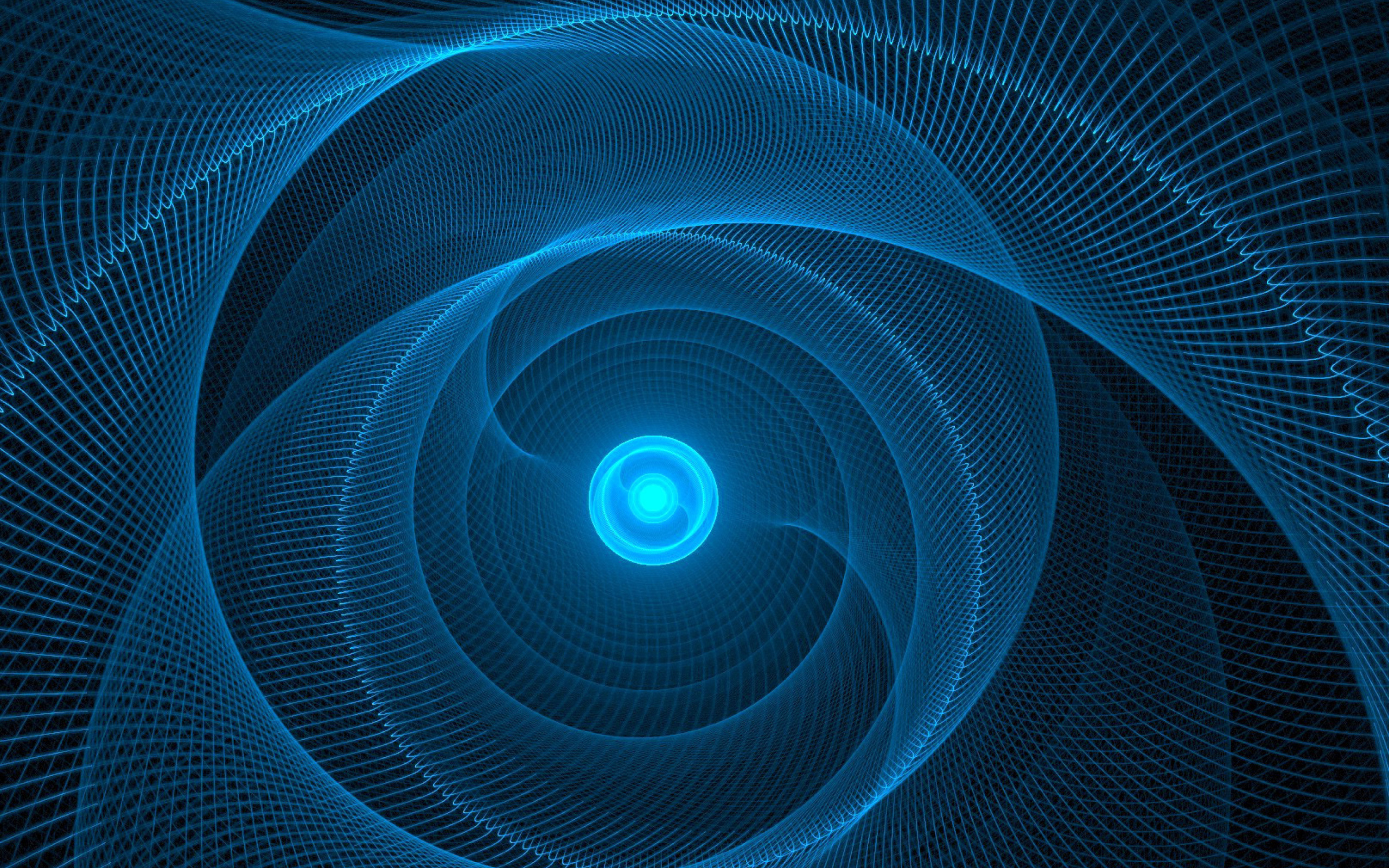 Обои Blue Lines 2560x1600