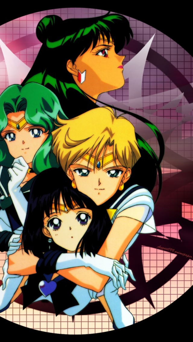 Fondo de pantalla Sailormoon 640x1136