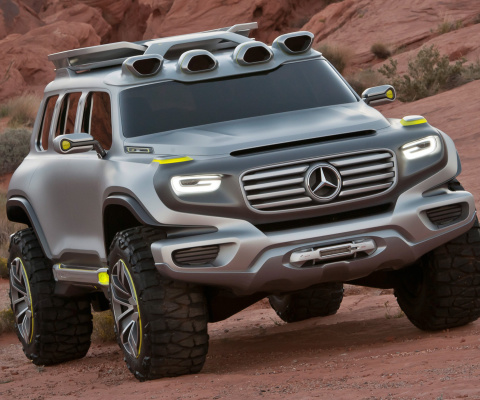 Mercedes Ener-G-Force Off-Road Concept screenshot #1 480x400