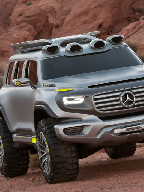 Mercedes Ener-G-Force Off-Road Concept screenshot #1 480x640