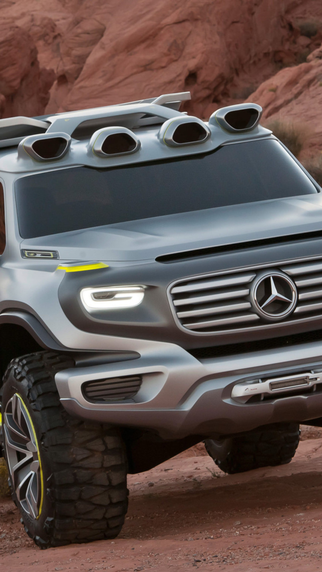 Screenshot №1 pro téma Mercedes Ener-G-Force Off-Road Concept 640x1136