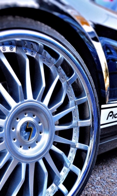 Das Ford Gt Wheel Wallpaper 240x400