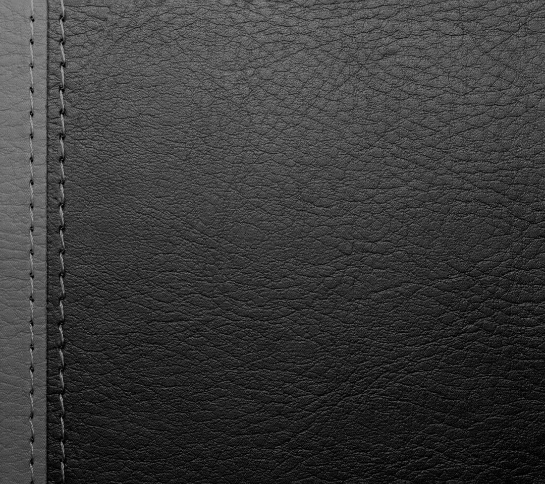 Das Black Leather Wallpaper 1080x960