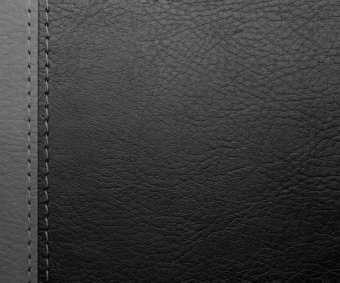 Das Black Leather Wallpaper 480x400